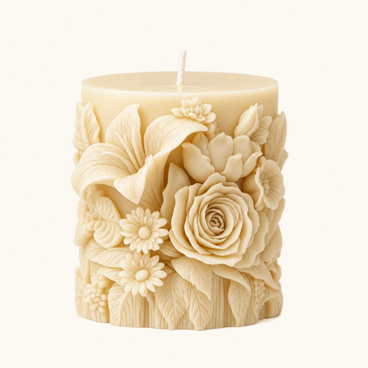 In Bloom, a hand-poured candle by Lerato M. Motshana